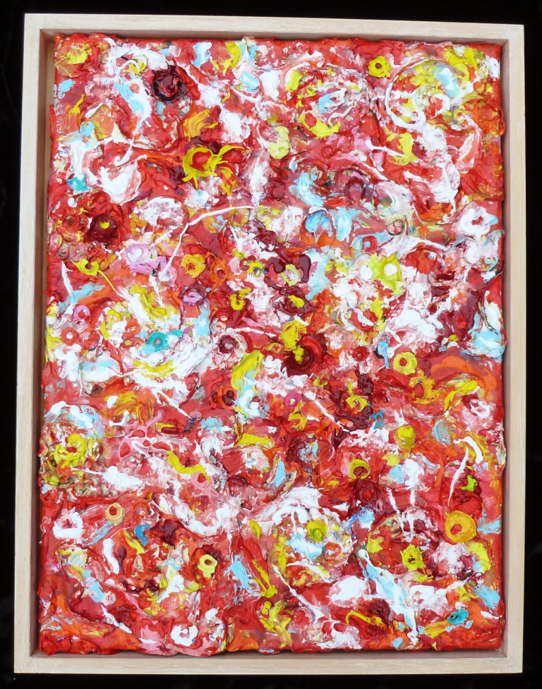 Red sprinkles, 40x30